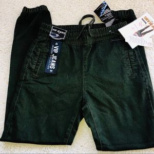 VIP Jeans Joggers Women’s Green Size M
